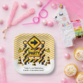 建築誕生日パーティー ペーパープレート (パーティー)