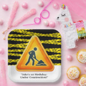 建築誕生日パーティー ペーパープレート (パーティー)