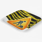 建築誕生日パーティー ペーパープレート (傾斜あり)