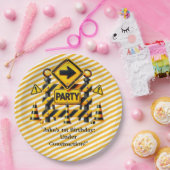 建築誕生日パーティー ペーパープレート (パーティー)