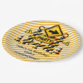 建築誕生日パーティー ペーパープレート (アングル)