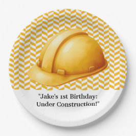 建築誕生日パーティー ペーパープレート