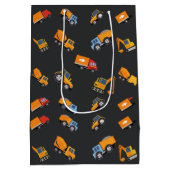 建築誕生日パーティー ミディアムペーパーバッグ (裏面)