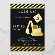 建築誕生日パーティーfor Boy金ゴールド