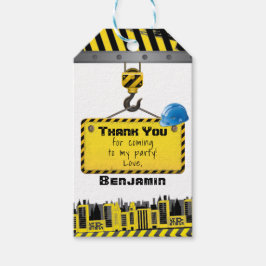 建築誕生日会 ギフトタグ