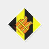 建築誕生日会 スタンダードカクテルナプキン (角)