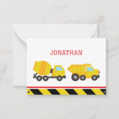 建築誕生日感謝していあなた ノートカード (正面)