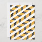 建築誕生日招待状ダンプトラックパーティー 招待状 (裏面)