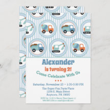 建築誕生日招待状トドラー第1第2位