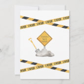 建築誕生日招待状2nd誕生日 招待状 (裏面)