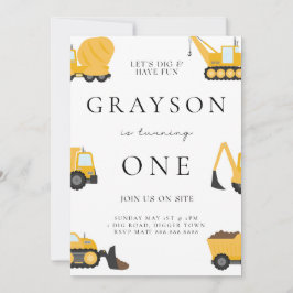 建築誕生日招待状 子供へ 招待状