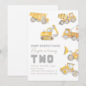 建築誕生日招待状 |建築 招待状 (正面/裏面)