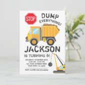 建築誕生日招待状 招待状 (スタンド正面)