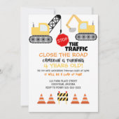 建築誕生日招待状 招待状 (正面)