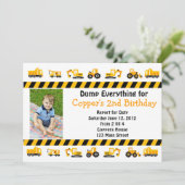 建築誕生日招待状 招待状 (スタンド正面)