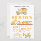 建築誕生日招待状 招待状 (正面)