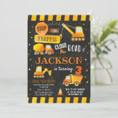 建築誕生日招待状 招待状 (スタンド正面)