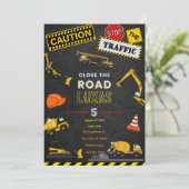 建築誕生日招待状 招待状 (スタンド正面)