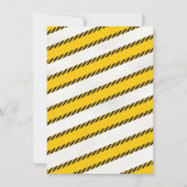 建築誕生日旋回一難打球 招待状 (裏面)