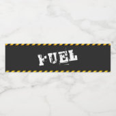 建築誕生日燃料 ペットボトルラベル (シングルラベル)