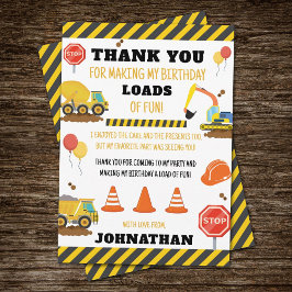 建築誕生日 サンキューカード