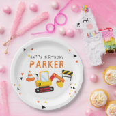 建築誕生日 パーソナライズされた ペーパープレート (パーティー)