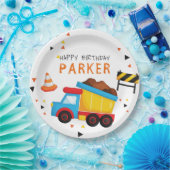 建築誕生日 パーソナライズされた ペーパープレート (パーティー)