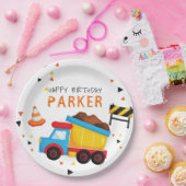 建築誕生日 パーソナライズされた ペーパープレート (パーティー)