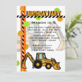 建築誕生日 招待状 (スタンド正面)