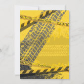 建築誕生日 招待状 (裏面)