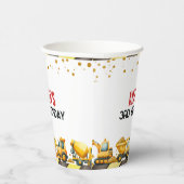 建築誕生日 紙コップ (右)