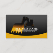 建築請負業者ショベルプラントオペレータB 名刺 (正面)