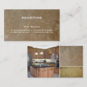 建築請負業者石名刺 名刺 (正面/裏面)