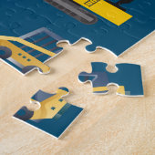 建築警告の作業領域(名前あり) ジグソーパズル (側面)