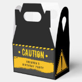 建築警告トラック誕生日パーティーの下 フェイバーボックス (オープン)