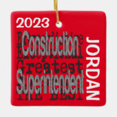 建築警視超常連カスタム セラミックオーナメント (正面)