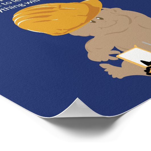 建築赤ちゃんシャワーおむつ思考ゲーム ポスター (角)