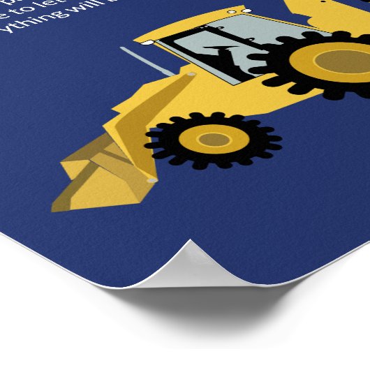 建築赤ちゃんシャワーおむつ思考ゲーム ポスター (角)