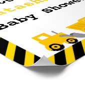 建築赤ちゃんシャワーポスター ポスター (角)