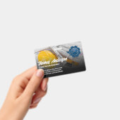 建築車のロゴ |ブループリント バッジ (手持ち)