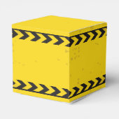 建築車カッコいい少年の誕生日パーティー フェイバーボックス (裏面サイド)