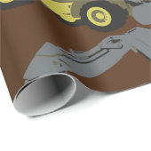 建築車両のラッピング紙 ラッピングペーパー (ロールコーナー)