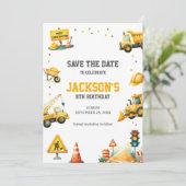 建築車両ダンプトラック掘削機ブルドーズ セーブザデート (スタンド正面)