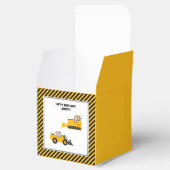 建築車両トラック金ゴールド及びブラックカスタム フェイバーボックス (オープン)