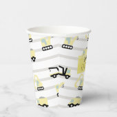 建築車型誕生日紙カップ 紙コップ (右)