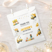 建築車用ダンプトラック フェイバーバッグ (クリップ留めされた状態)