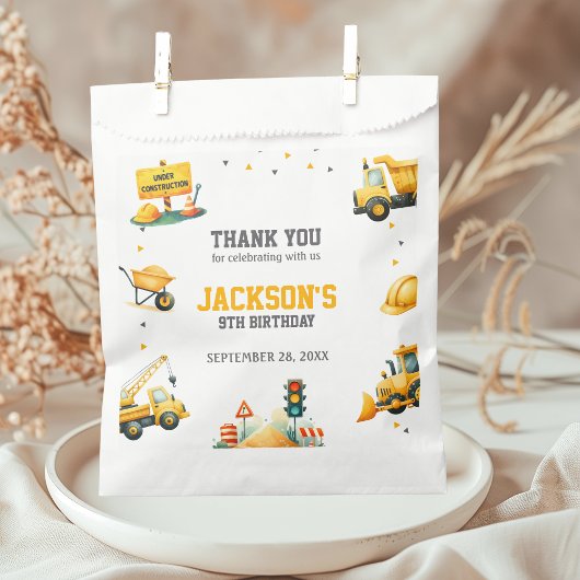 建築車用ダンプトラック フェイバーバッグ