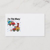 建築車第2期バースデーギフト 名刺 (裏面)