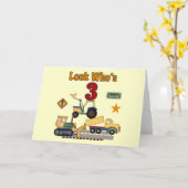 建築車第3期Tシャツ カード (黄色い花)