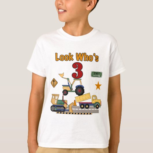 建築車第3期Tシャツ Tシャツ (正面)
